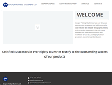 Tablet Screenshot of cooperprint.co.uk